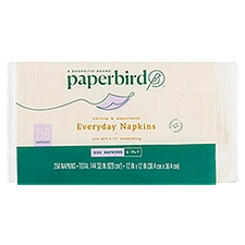 Paperbird 1-Ply Everyday Napkins, 250 count