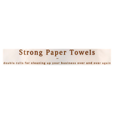 Paperbird Strong Paper Towels Club Pack, 160 sheets per roll, 12 count