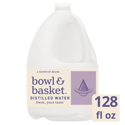 Bowl & Basket Distilled Water, 1 gal
