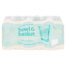 Bowl & Basket Purified Water, 16.9 fl oz, 24 count, 405.6 Fluid ounce