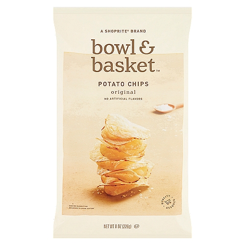 Bowl & Basket Original Potato Chips, 8 oz