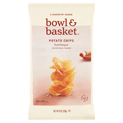 Bowl & Basket Barbeque Potato Chips, 8 oz