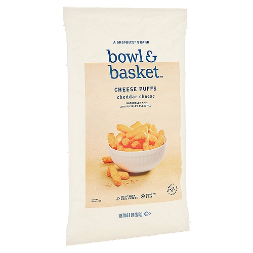 Bowl & Basket Cheddar Cheese Puffs, 8 oz