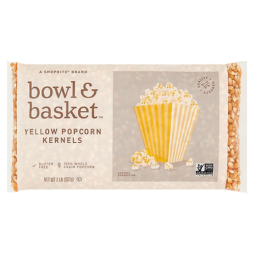 Bowl & Basket Yellow Popcorn Kernels, 2 lb