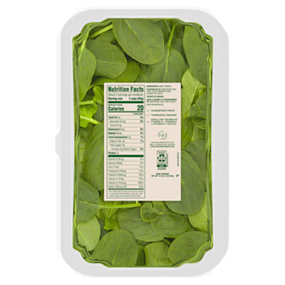 Bowl & Basket Baby Spinach, 16 oz