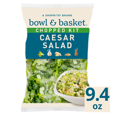 Bowl & Basket Chopped Kit Caesar Salad, 9.4 oz