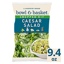 Bowl & Basket Chopped Caesar Salad Kit, 9.4 oz