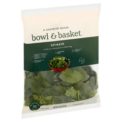 Bowl & Basket Spinach, 8 oz