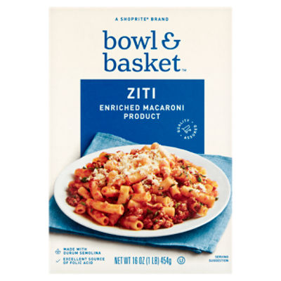 Bowl & Basket Ziti No. 2, Pasta