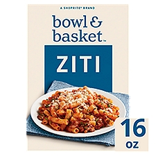 Bowl & Basket Ziti Pasta, 16 oz, 16 Ounce