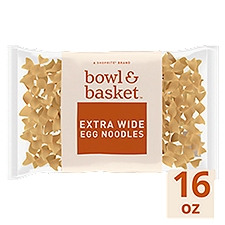 Bowl & Basket Extra Wide Egg Noodles, 16 oz, 16 Ounce
