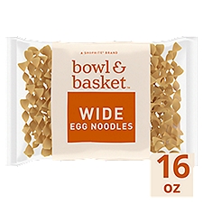 Bowl & Basket Wide Egg Noodles, 16 oz, 16 Ounce