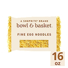 Bowl & Basket Fine, Egg Noodles, 16 Ounce