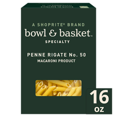 Bowl & Basket Specialty Penne Rigate No. 50 Macaroni Product, 16 oz