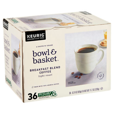 breakfast blend coffee pods