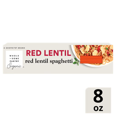 Wholesome Pantry Organic Red Lentil Spaghetti Pasta, 8 oz