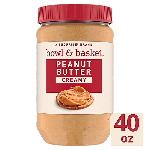 Bowl & Basket Creamy Peanut Butter, 40 oz