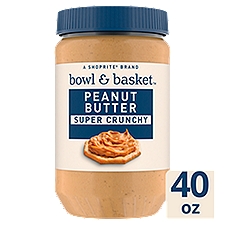 Bowl & Basket Super Chunky Peanut Butter, 40 oz
