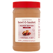 Bowl & Basket Creamy Peanut Butter, 28 oz