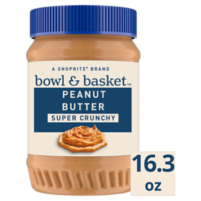 Bowl & Basket Super Chunky Peanut Butter, 16.3 oz