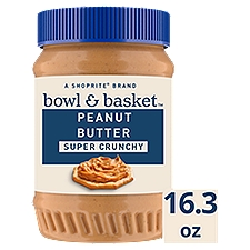 Bowl & Basket Super Chunky Peanut Butter, 16.3 oz, 16.3 Ounce