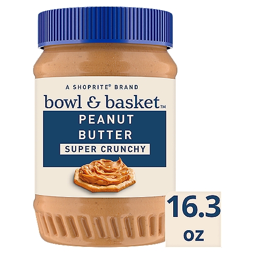 Bowl & Basket Super Chunky Peanut Butter, 16.3 oz