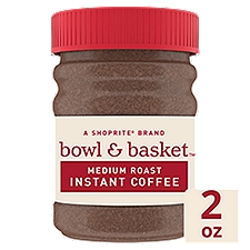 Bowl & Basket Instant Coffee Medium Roast, 2 Ounce