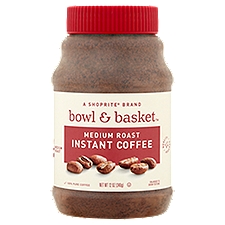 Bowl & Basket Instant Coffee Medium Roast, 12 Ounce