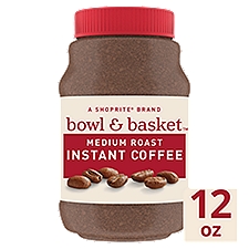 Bowl & Basket Medium Roast Instant Coffee, 12 oz