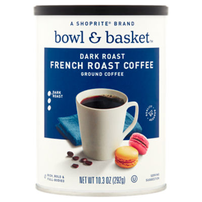 Bowl & Basket Coffee Dark French Roast Ground