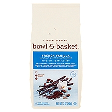 Bowl & Basket French Vanilla Medium Roast Coffee, 12 oz, 12 Ounce