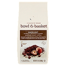 Bowl & Basket Hazelnut Medium Roast Coffee, 12 oz