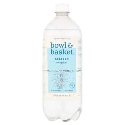 Bowl & Basket Original Seltzer, 33.8 fl oz, 33.8 Fluid ounce