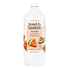 Bowl & Basket Watermelon, Seltzer, 33.8 Fluid ounce