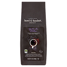 Bowl & Basket Specialty Guatemala Atitlán Ground, Coffee, 12 Ounce