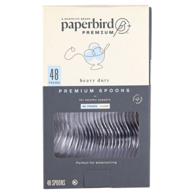 Paperbird FS Spoon 48CT, 48 Each