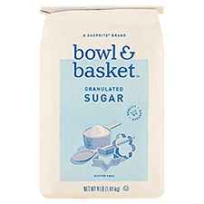 Bowl & Basket Sugar Granulated, 4 Each