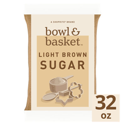 Bowl & Basket Light Brown Sugar, 32 oz, 2 Pound