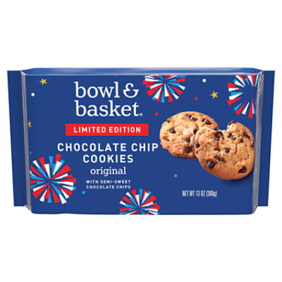 Bowl & Basket Original Chocolate Chip Cookies, 13 oz