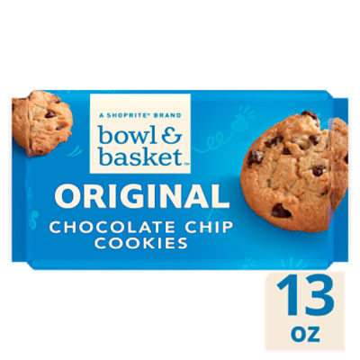 Bowl & Basket Original Chocolate Chip Cookies, 13 oz, 13 Ounce