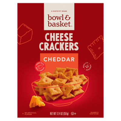 Bowl & Basket Cheddar Cheese, Crackers