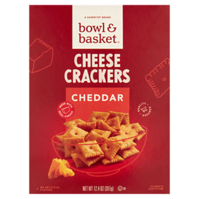 Bowl & Basket Cheddar Cheese, Crackers