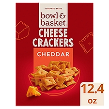 Bowl & Basket Cheddar Cheese Crackers, 12.4 oz, 12.4 Ounce