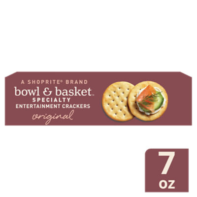 Bowl & Basket Specialty Original Entertainment Crackers, 7 oz