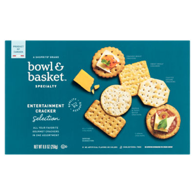 Bowl & Basket Specialty Selection Entertainment Cracker, 8.8 oz, 8.8 Ounce
