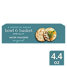 Bowl & Basket Specialty Original Water Crackers, 4.4 oz