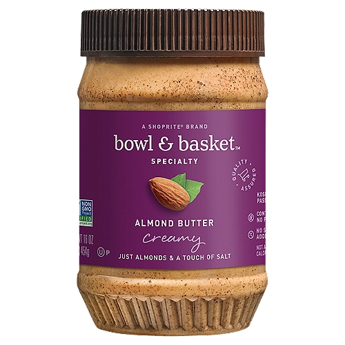 Bowl & Basket Specialty Creamy Almond Butter KFP, 16 oz