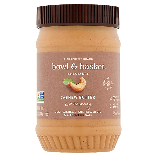 Bowl & Basket Specialty Creamy Cashew Butter, 16 oz