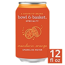 Bowl & Basket Specialty Mandarin Orange Sparkling Water, 12 fl oz