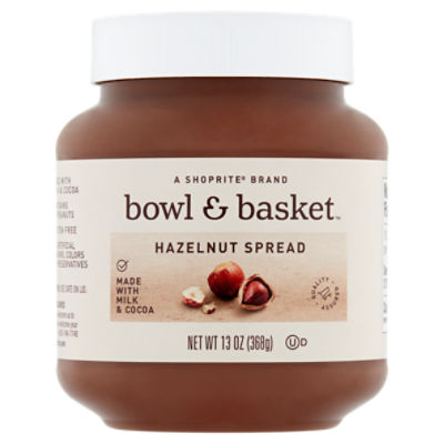Bowl & Basket Hazelnut Spread, 13 oz